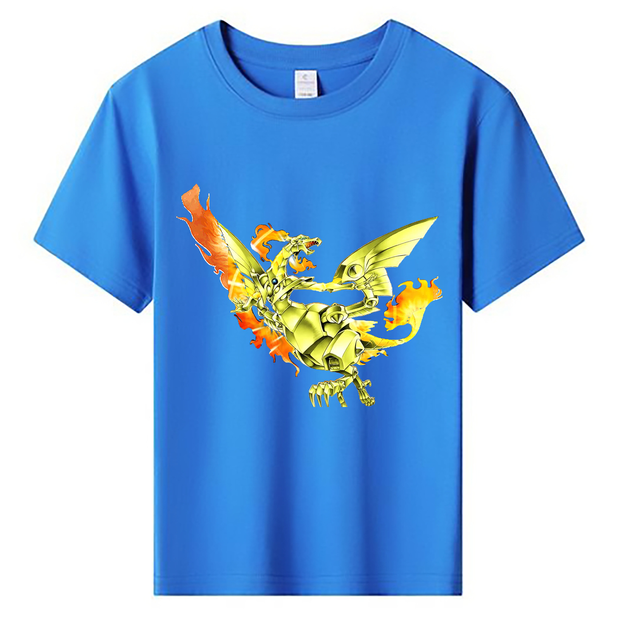 （画像用） 遊☆戯☆王 Yu-Gi-Oh! 綿100％キッズTシャツ（フロントプリント）